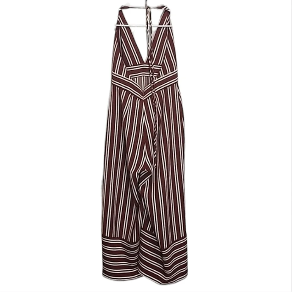 Amanda Uprichard Montague rust colored jumpsuit size S - Picture 6 of 6